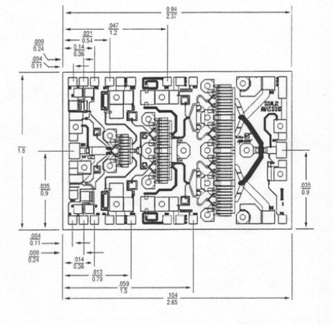 AM42-0007-DIE 功能框图