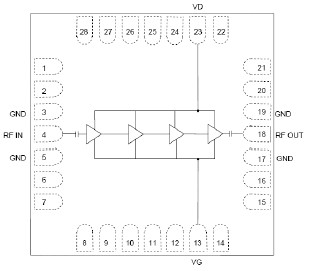 XP1031-QK 功能框图