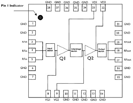 XP1044-QL 功能框图