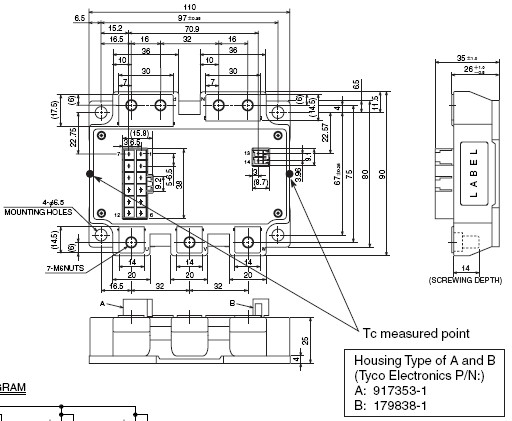 FM200TU-3A 外观尺寸图