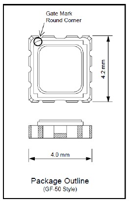 MGF0805A 外观尺寸图