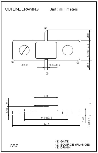 MGF0912A 外观尺寸图