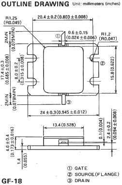 MGFC40V7785 外观尺寸图