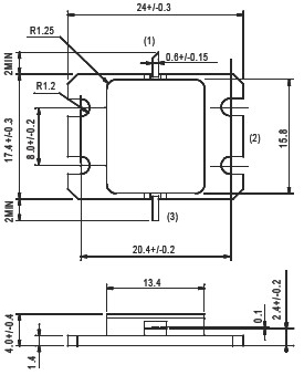 MGFC41V7177 外观尺寸图