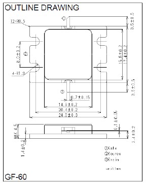 MGFC45B3436B 外观尺寸图