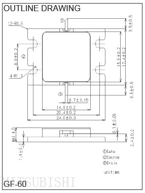 MGFC47B3436B 外观尺寸图