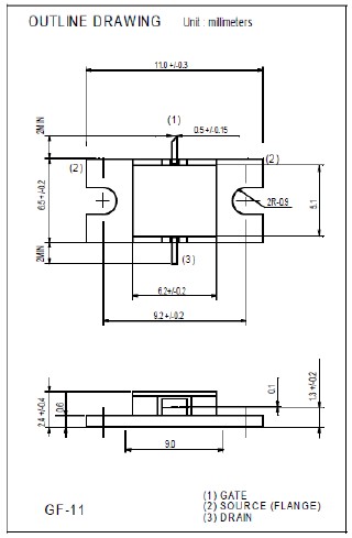 MGFK25V4045 外观尺寸图