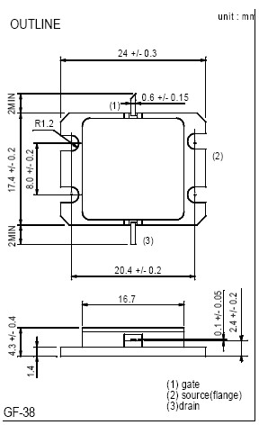 MGFK44A4045 外观尺寸图