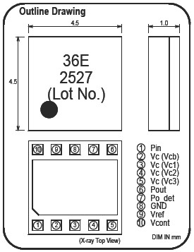 MGFS36E2527 外观尺寸图