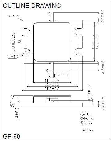 MGFS45B2527B 外观尺寸图