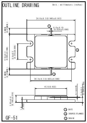 MGFS45V2527A 外观尺寸图