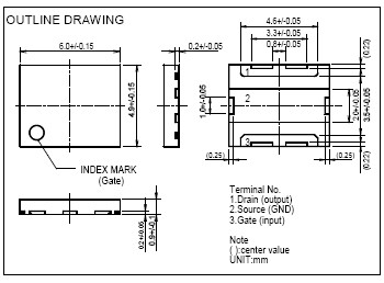 RD04HMS2 外观尺寸图