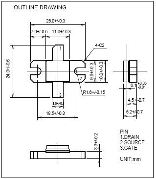 RD100HHF1 外观尺寸图