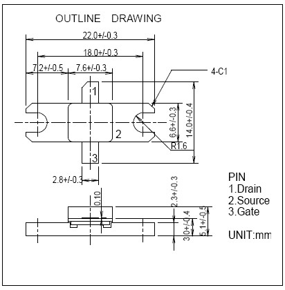 RD20HMF1 外观尺寸图