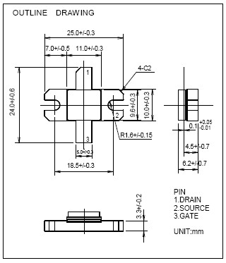 RD45HMF1 外观尺寸图