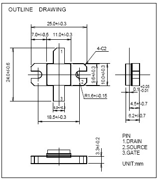 RD70HHF1 外观尺寸图