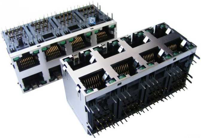 RJ45 网络接口插座