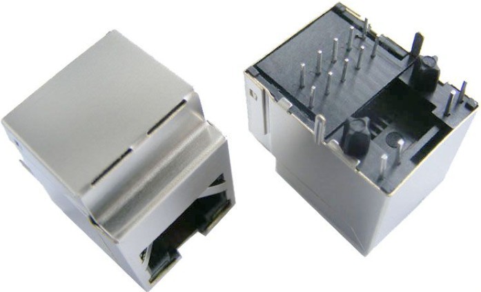 RJ45 网络接口插座(集成滤波器)18￥/PCS