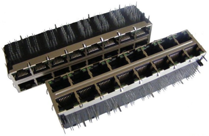 RJ45 网络接口插座(集成滤波器)250 ￥/PCS