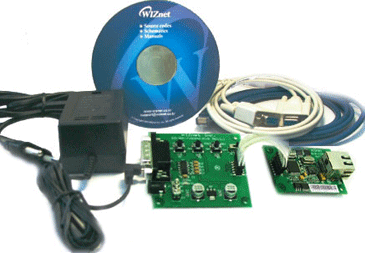 SR-7150MJ-EVB Ethernet Gateway Serial-to-Ethernet Evaluation Board