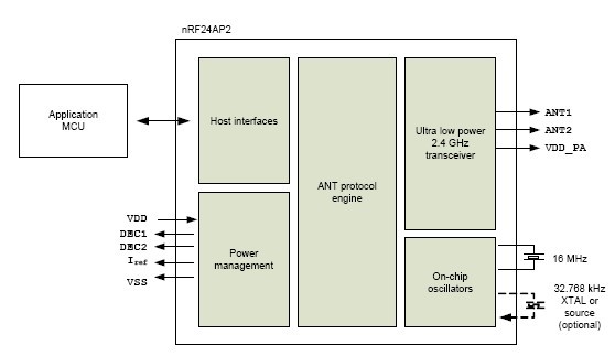 nRF24AP2-1CH 产品实物图片