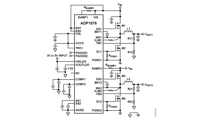 ADP1876 功能框图