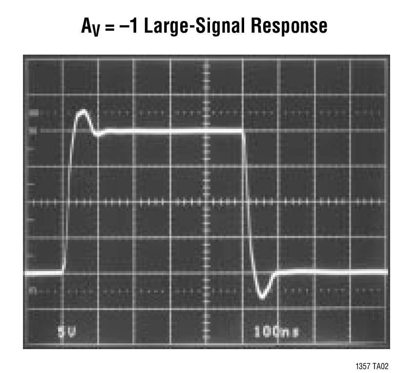 LT1357Typical Application LT1357 Typical Application