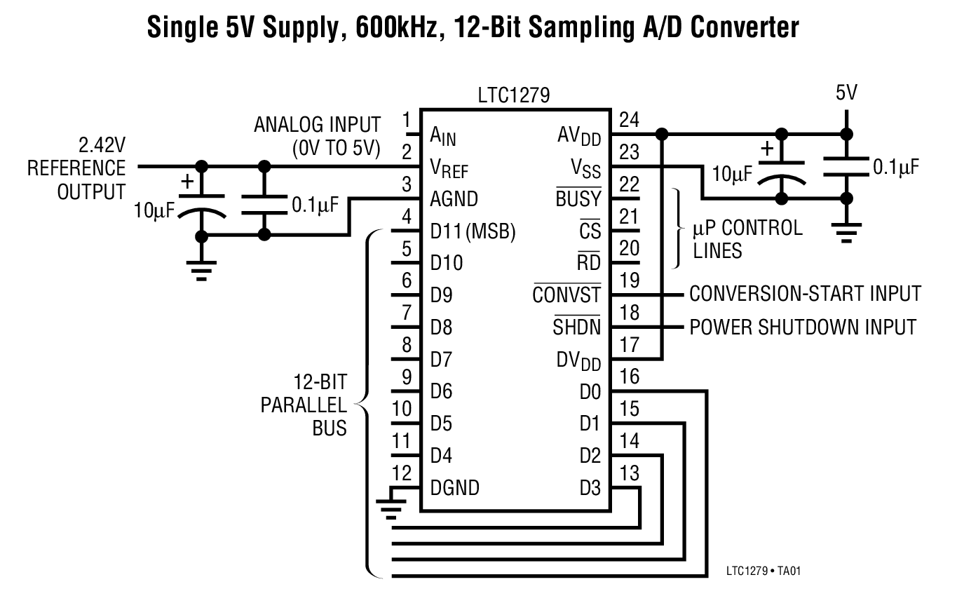 LTC1279 Typical Application