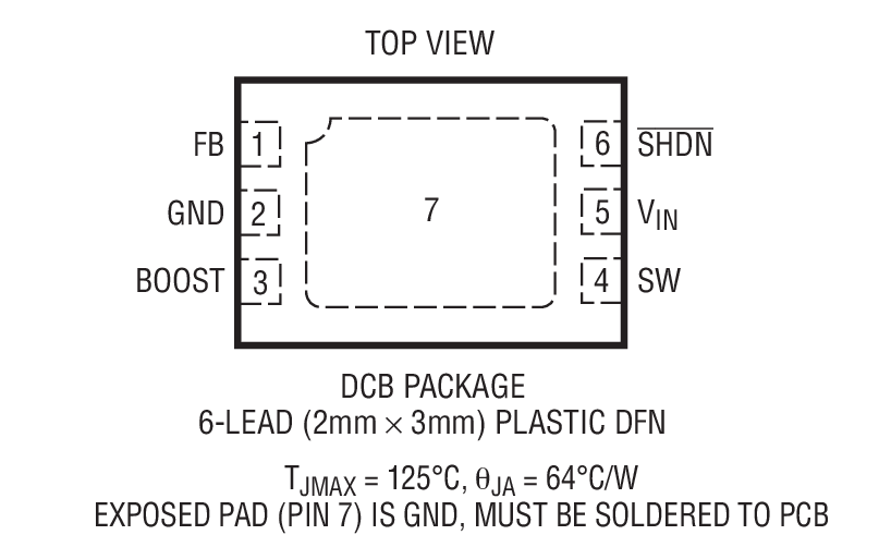 LT3493 Package Drawing LT3493 Package Drawing