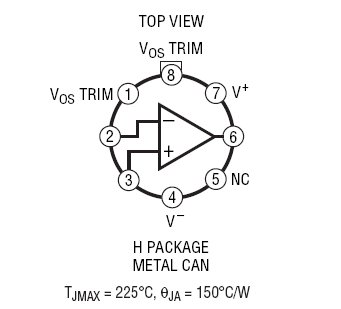 LT1007X 典型应用