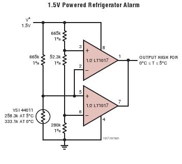 LT1017 典型应用