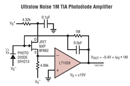 LT1028 典型应用