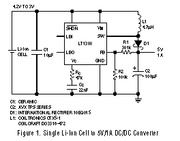 LT1308B 典型应用