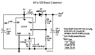 LT1371 典型应用