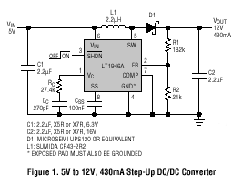 LT1946A 典型应用
