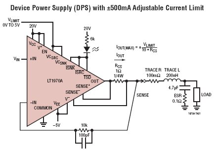 LT1970A 典型应用