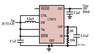 LT3473 典型应用