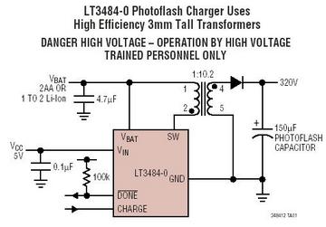 LT3484-0 典型应用