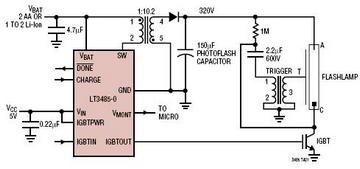 LT3485-0 典型应用