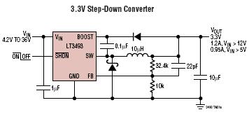 LT3493 典型应用