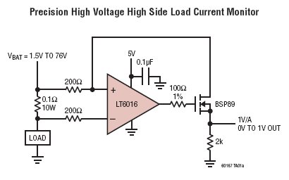 LT6017 典型应用