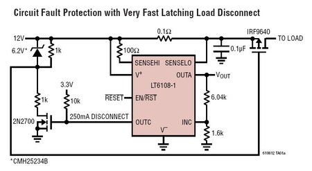 LT6108-2 典型应用