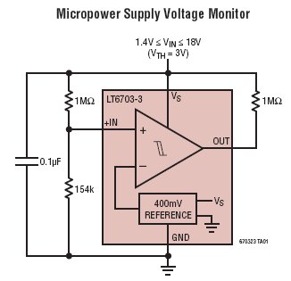 LT6703HV-3 典型应用