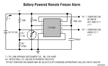 LTC1042 典型应用