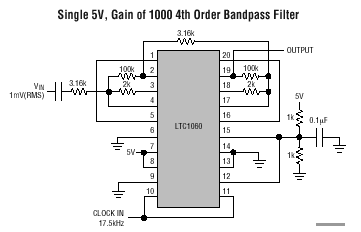 LTC1060 典型应用