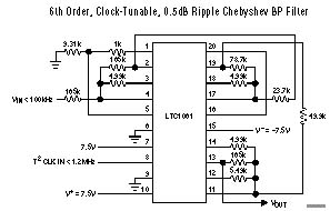 LTC1061 典型应用
