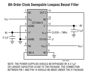 LTC1064-3 典型应用