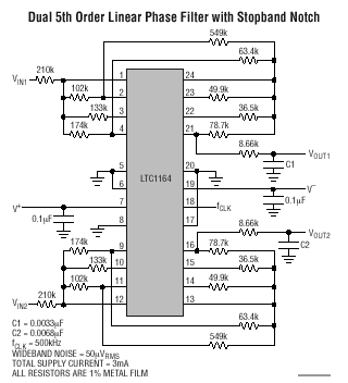 LTC1164 典型应用