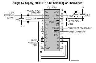 LTC1278-5 典型应用
