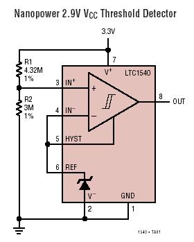 LTC1540 典型应用